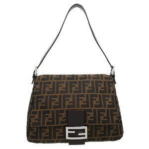 Fendi Zucca Mamma Bucket Semi Shoulder Bag
